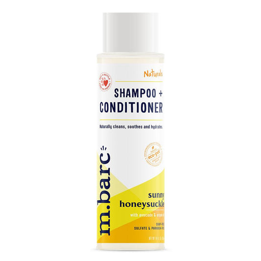 Sunny Honeysuckle Shampoo + Conditioner For Dogs And Cats - m.barc Naturals