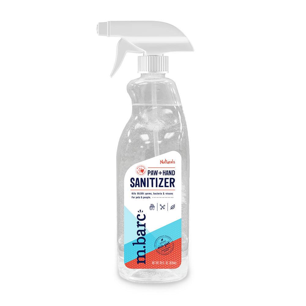 Hand sanitizer on dog paws sale