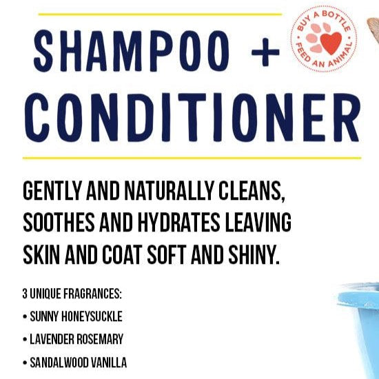 Lavender Rosemary Shampoo + Conditioner For Dogs And Cats - m.barc Naturals