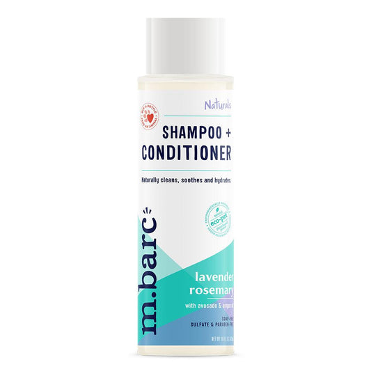 Lavender Rosemary Shampoo + Conditioner For Dogs And Cats - m.barc Naturals