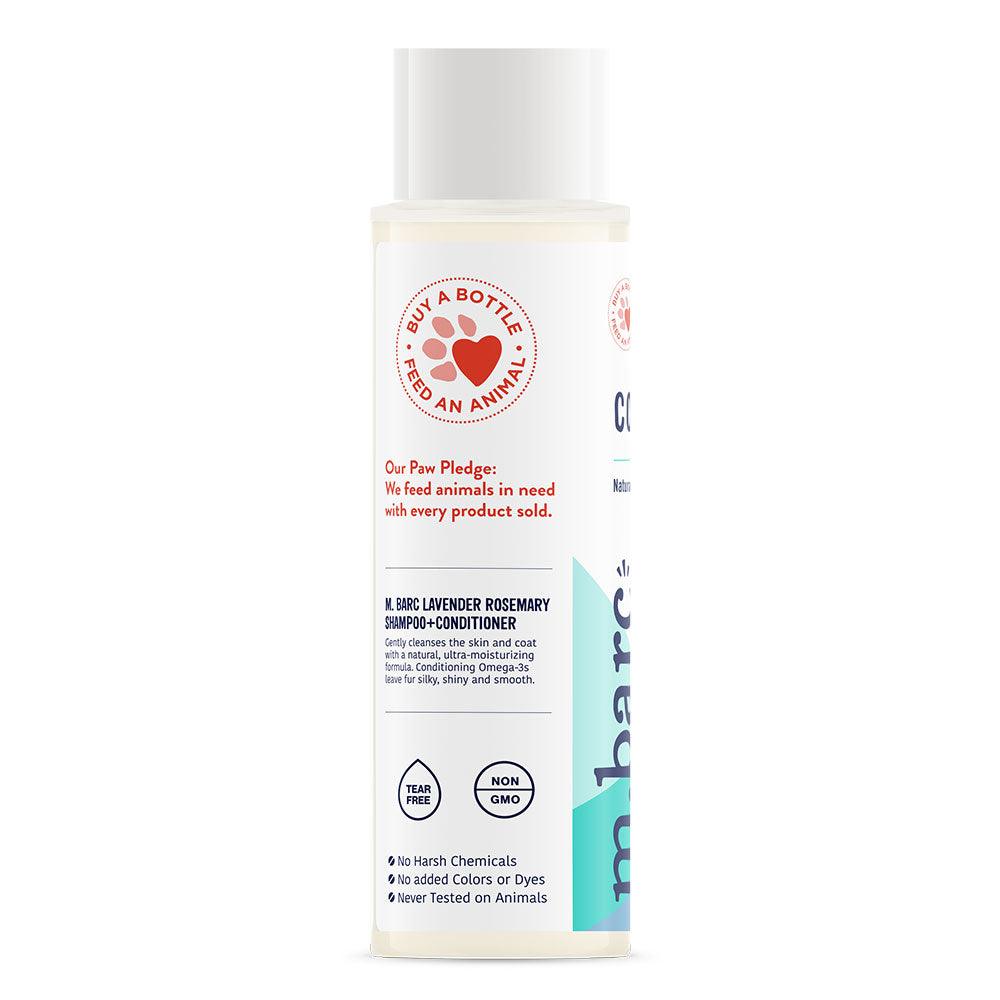 Lavender Rosemary Shampoo + Conditioner For Dogs And Cats - m.barc Naturals